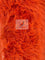 Orange Solid Mongolian Long Pile Animal Faux Fur Fabric For Coats, Fur Clothing, Blankets, Bed Spreads, Throw Blanket Sold By The Yard