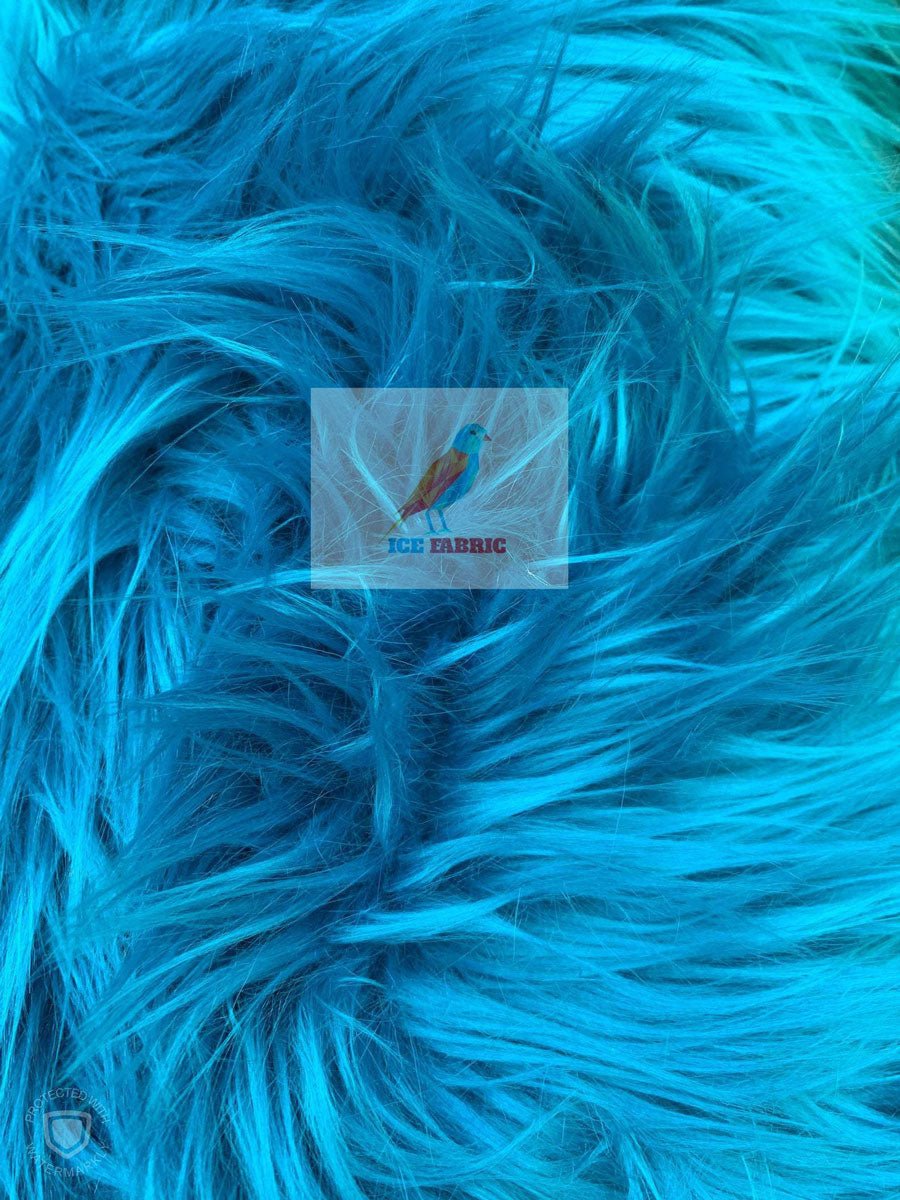Solid Mongolian Long Pile Animal Faux Fur Fabric For Coats, Fur Clothing, Blankets, Bed Spreads, Throw Blanket Sold By The YardICEFABRICICE FABRICSTealBy The Yard (60 inches Wide)Solid Mongolian Long Pile Animal Faux Fur Fabric For Coats, Fur Clothing, Blankets, Bed Spreads, Throw Blanket Sold By The Yard ICEFABRIC