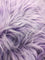 Lavender Solid Mongolian Long Pile Animal Faux Fur Fabric For Coats, Fur Clothing, Blankets, Bed Spreads, Throw Blanket Sold By The Yard