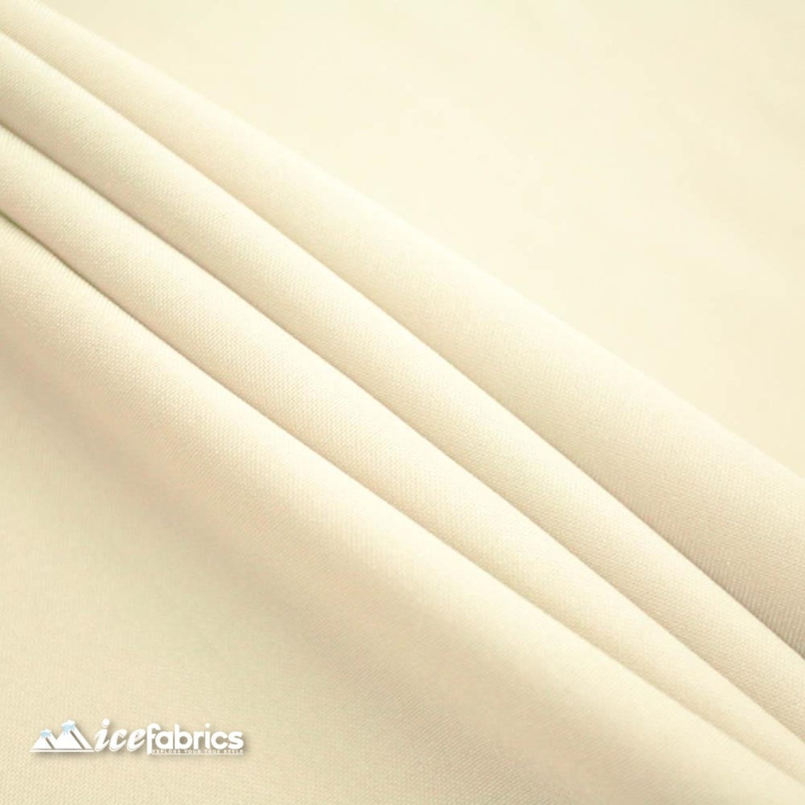 Solid Poly Poplin Fabric/ ‘’60 inches width/ IvoryPoplin FabricICE FABRICSICE FABRICSSolid Poly Poplin Fabric/ ‘’60 inches width/ Ivory ICE FABRICS