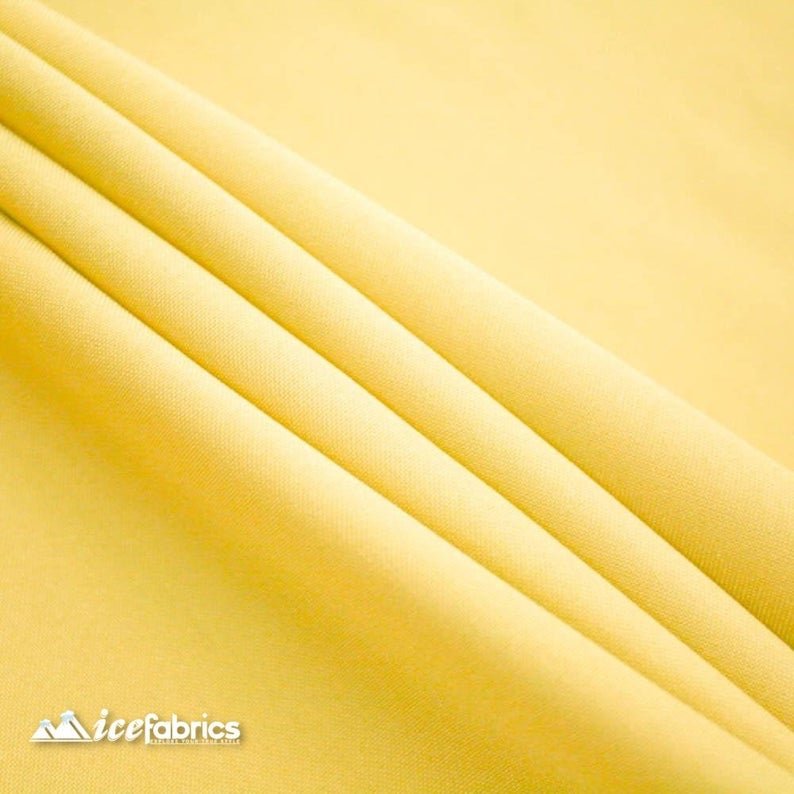 Solid Poly Poplin Fabric/ ‘’60 inches width/ YellowPoplin FabricICE FABRICSICE FABRICSSolid Poly Poplin Fabric/ ‘’60 inches width/ Yellow ICE FABRICS