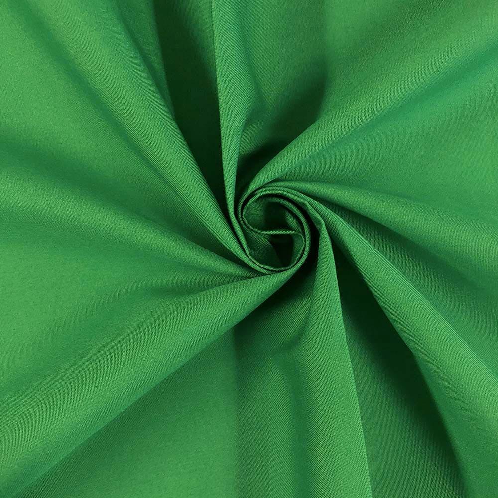 Poly Satin Dark Green - YES Fabrics