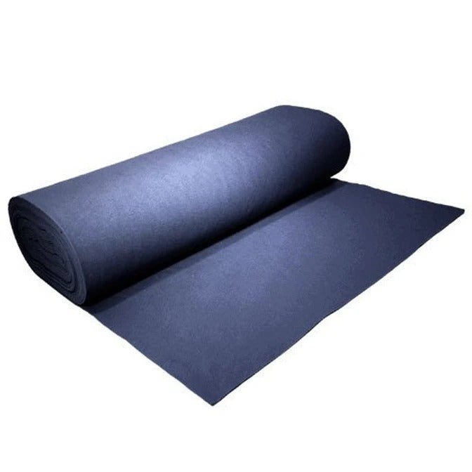 Solid Thick Acrylic Felt 72 Inches Wide Fabric Sold By The YardICEFABRICICE FABRICSNAVY BLUE1.6mm ThickBy The YardSolid Thick Acrylic Felt 72 Inches Wide Fabric Sold By The Yard ICEFABRIC
