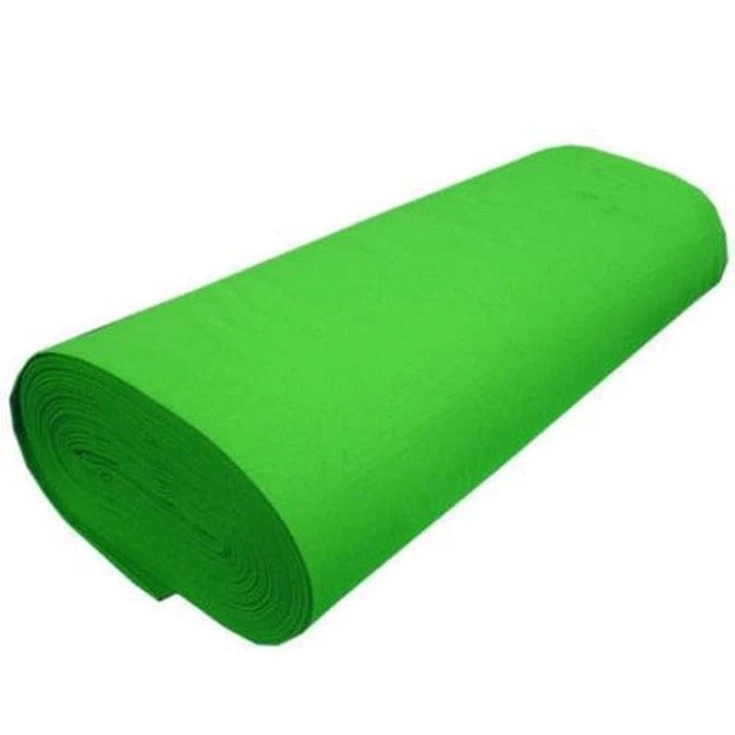 Solid Thick Acrylic Felt 72 Inches Wide Fabric Sold By The YardICEFABRICICE FABRICSLIME1.6mm ThickBy The YardSolid Thick Acrylic Felt 72 Inches Wide Fabric Sold By The Yard ICEFABRIC