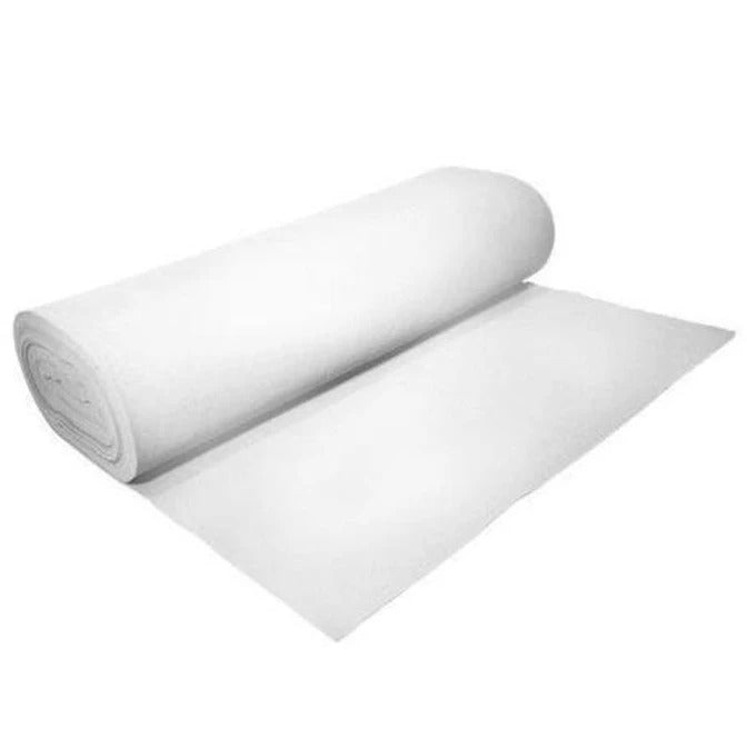 Solid Thick Acrylic Felt 72 Inches Wide Fabric Sold By The YardICEFABRICICE FABRICSWHITE1.6mm ThickBy The YardSolid Thick Acrylic Felt 72 Inches Wide Fabric Sold By The Yard ICEFABRIC
