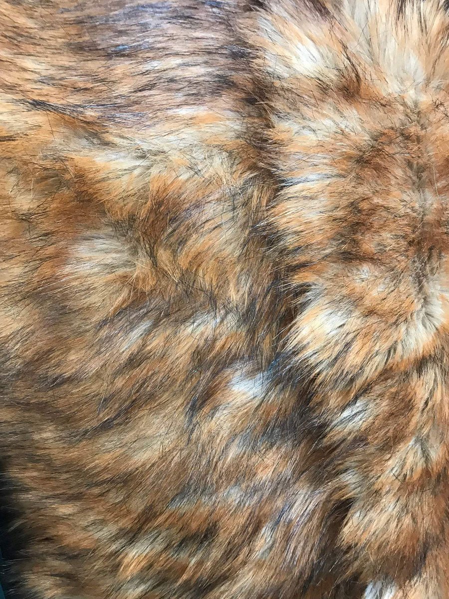 Thick Heavy Real Like Fake Animal Fur Shaggy Long Pile 60" Width (Multi-color Brown) Faux Fur FabricICEFABRICICE FABRICSBy The Yard (60 inches Wide)Thick Heavy Real Like Fake Animal Fur Shaggy Long Pile 60" Width (Multi-color Brown) Faux Fur Fabric ICEFABRIC
