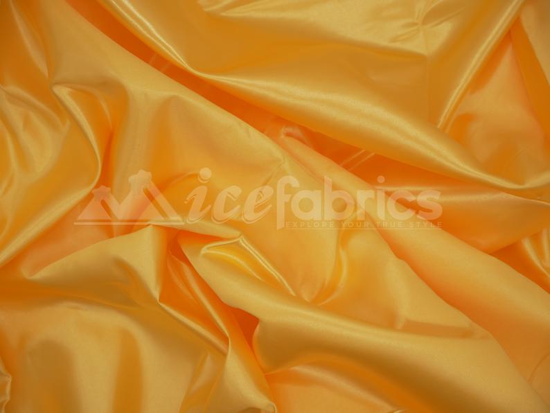 Thick Silky Bridal Satin Fabric By The Roll ( 20 yards) Wholesale Fabric.Satin FabricICEFABRICICE FABRICSMango YellowBy The Roll (60" Wide)Thick Silky Bridal Satin Fabric By The Roll ( 20 yards) Wholesale Fabric. ICEFABRIC