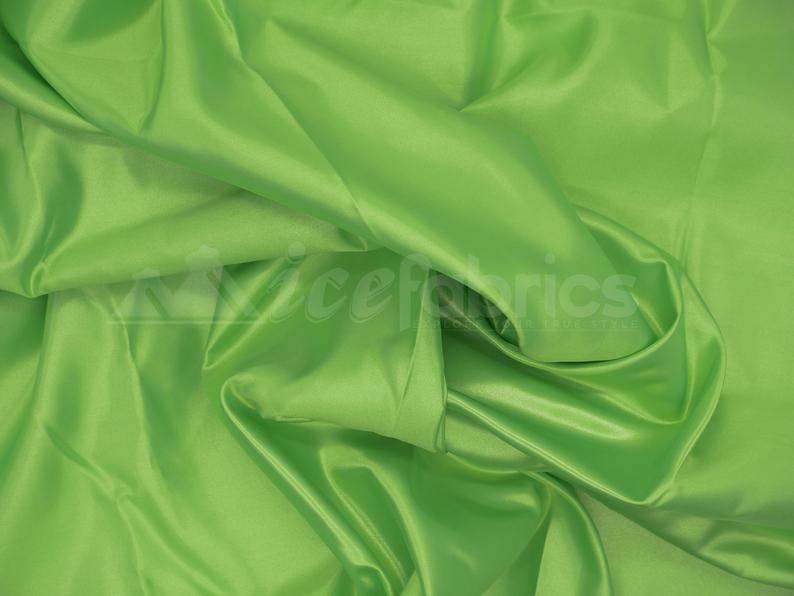 Thick Silky Bridal Satin Fabric By The Roll ( 20 yards) Wholesale Fabric.Satin FabricICEFABRICICE FABRICSNeon GreenBy The Roll (60" Wide)Thick Silky Bridal Satin Fabric By The Roll ( 20 yards) Wholesale Fabric. ICEFABRIC
