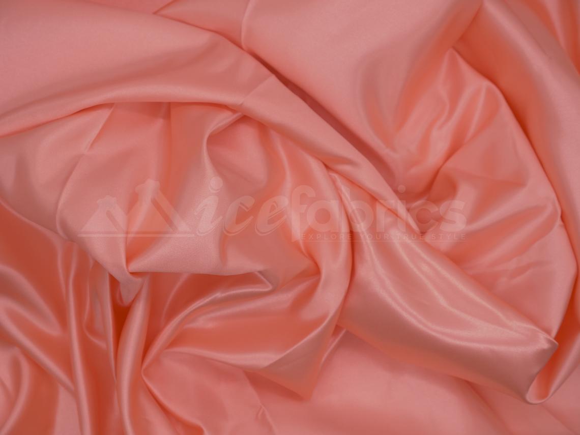 Thick Silky Bridal Satin Fabric By The Roll ( 20 yards) Wholesale Fabric.Satin FabricICEFABRICICE FABRICSPeachBy The Roll (60" Wide)Thick Silky Bridal Satin Fabric By The Roll ( 20 yards) Wholesale Fabric. ICEFABRIC