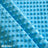 Turquoise Dimple Polka Dot Minky Fabric / Ultra Soft /