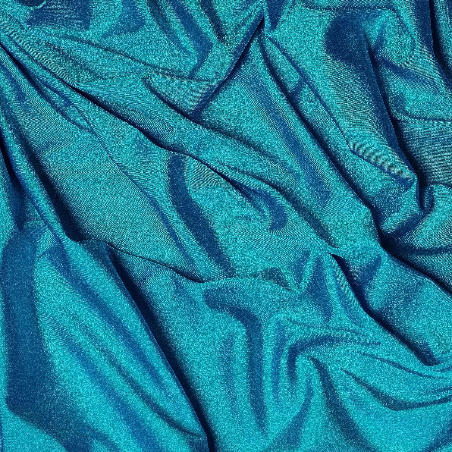 Turquoise Luxury Nylon Spandex Fabric By The YardICE FABRICSICE FABRICSBy The Yard (58" Width)Turquoise Luxury Nylon Spandex Fabric By The Yard ICE FABRICS