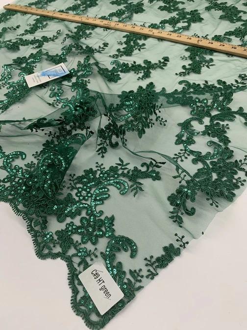 Veil Gowns Fabric Sold By The Yard | French Embroidered Mesh LaceICEFABRICICE FABRICSHunter GreenVeil Gowns Fabric Sold By The Yard | French Embroidered Mesh LaceICEFABRICICE FABRICSHunter GreenVeil Gowns Fabric Sold By The Yard | French Embroidered Mesh Lace ICEFABRIC