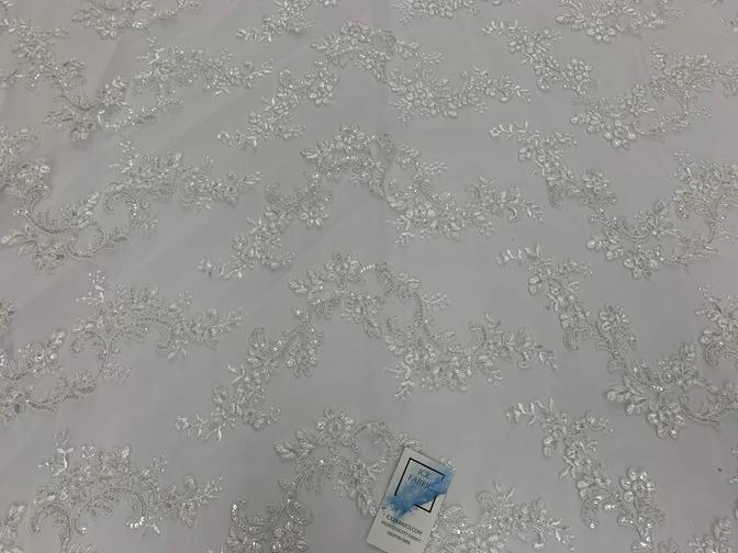 Veil Gowns Fabric Sold By The Yard | French Embroidered Mesh LaceICEFABRICICE FABRICSWhiteVeil Gowns Fabric Sold By The Yard | French Embroidered Mesh LaceICEFABRICICE FABRICSWhiteVeil Gowns Fabric Sold By The Yard | French Embroidered Mesh Lace ICEFABRIC