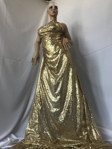 Wedding Top Gold Sequins Mesh Lace Dress Fabric Fashion Prom Dress By Yard Wedding Top Gold Sequins Mesh Lace Dress Fabric Fashion Prom Dress By Yard