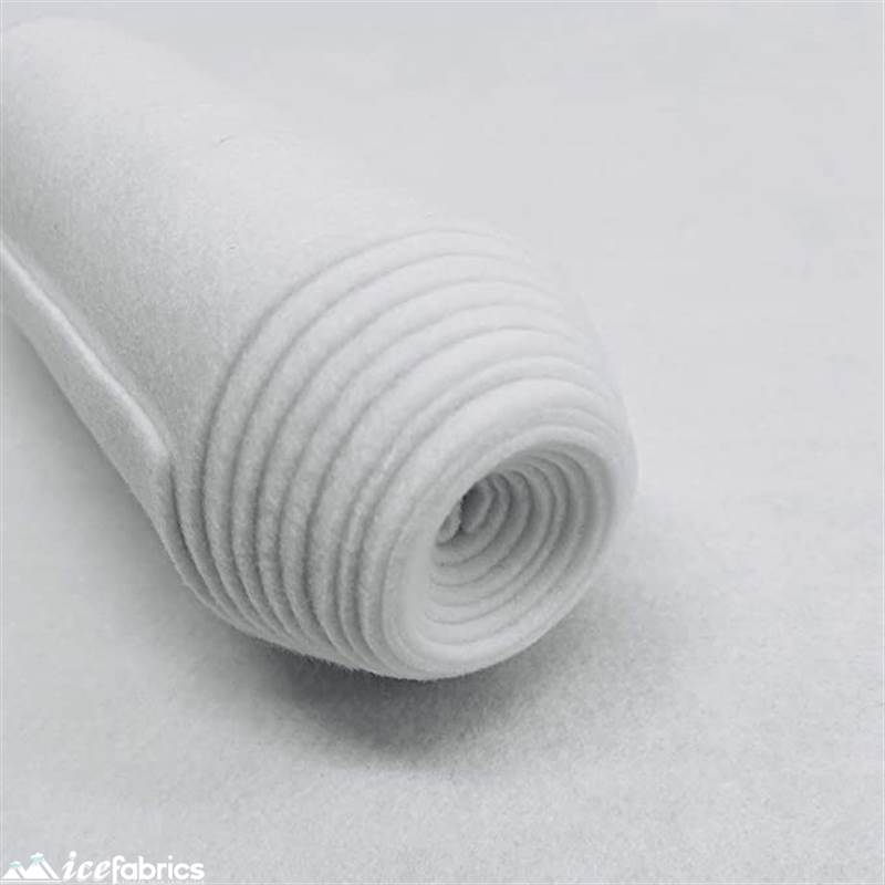 White Crafts Acrylic Felt Fabric | 72” Wide | 36” LongICE FABRICSICE FABRICSBy The Yard1.6mm ThickWhite Crafts Acrylic Felt Fabric | 72” Wide | 36” Long ICE FABRICS