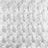 White Minky Rose Rosebud Fabric Blanket Fabric