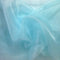 Wholesale Sheer Fabric Crystal Organza Fabric Aqua