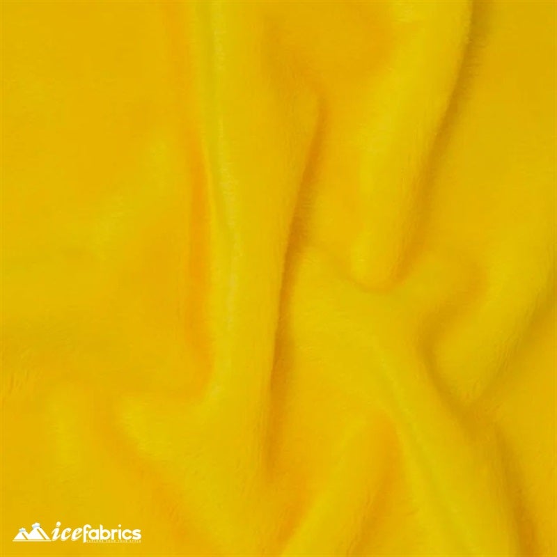 Yellow Ice Fabrics Minky Fabric Wholesale _ 3 mmICE FABRICSICE FABRICSBy The Roll (60 inches Wide)Yellow Ice Fabrics Minky Fabric Wholesale _ 3 mm (20 Yards Bolt) ICE FABRICS