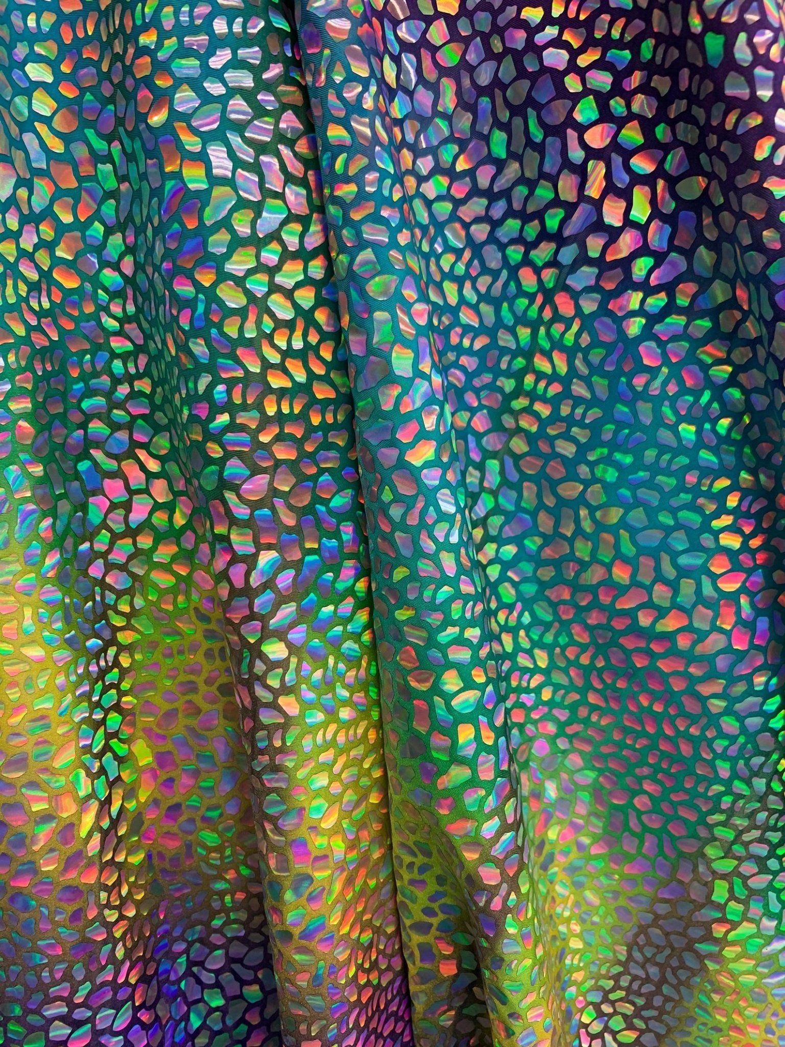 Yellow Iridescent Sequins Poly Spandex Tie Dye Fabric By The yardSpandex FabricICEFABRICICE FABRICSYellow Iridescent Sequins Poly Spandex Tie Dye Fabric By The yard ICEFABRIC
